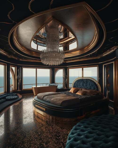 luxury hotel room